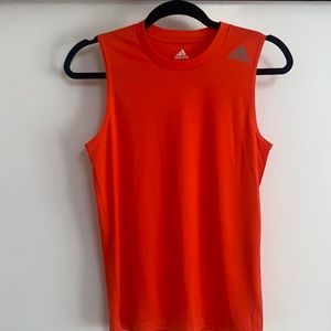 Adidas Youth Climalite Neon Orange Tank